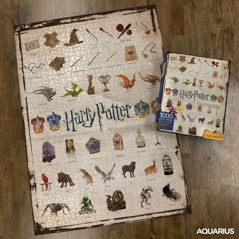Puzzle Aquarius Harry Potter puzzle Baguettes magiques (1000 pièce