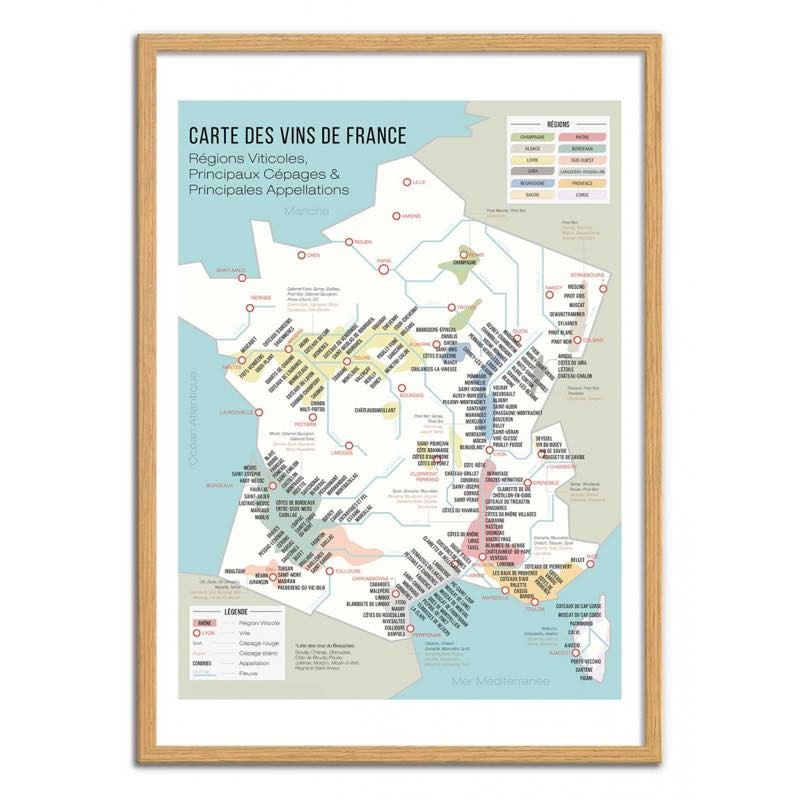 La Carte Des Vins SVP - Affiche les accords vin et fromage