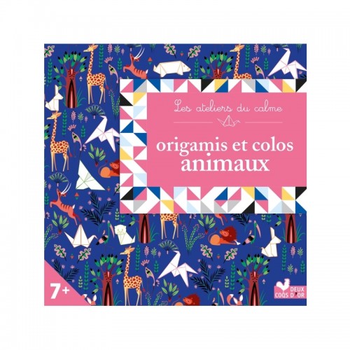 Les ateliers du calme - guirlandes origamis : Collectif - Loisirs créatifs  - Livres jeux et d'activités
